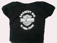 Dětské oblečení Harley-Davidson  Black tee 